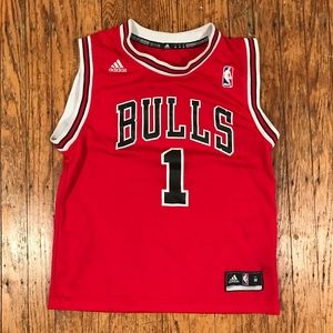 Chicago Bulls Red Derrick Rose Jersey